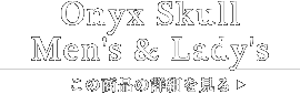 Onyx Skull / Men's & Lady's