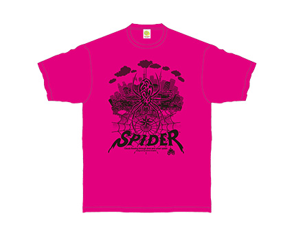 URBAN SPIDER Tシャツ　カラー：ピンク×ブラック